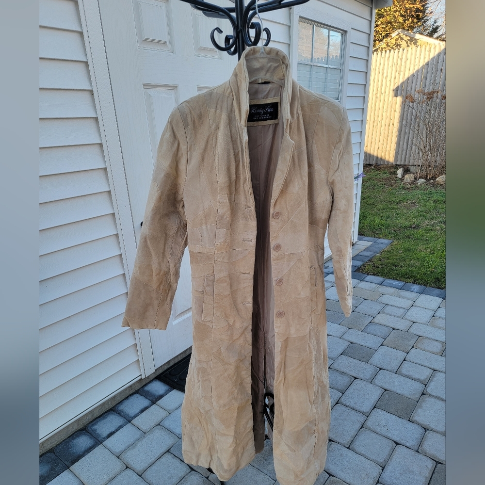 Suede Coat - image 1